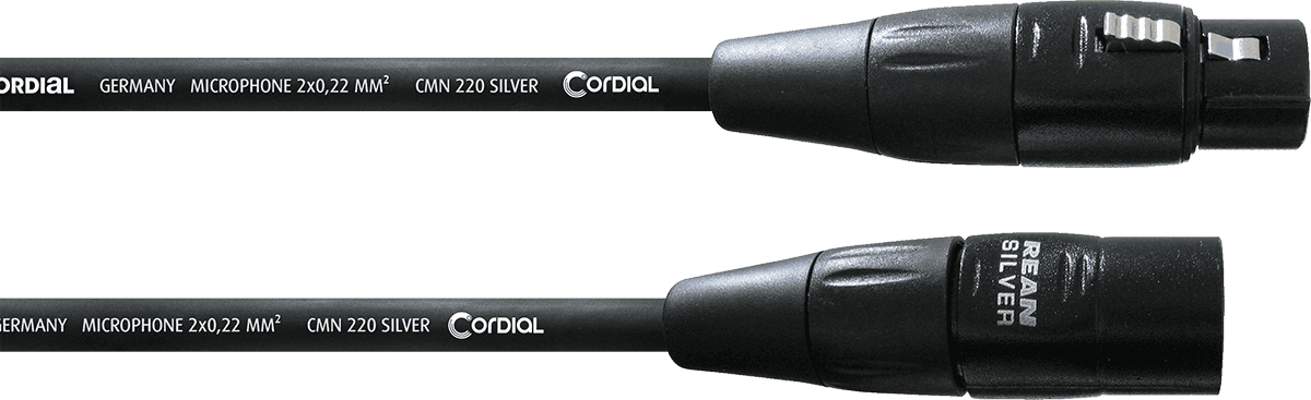 Microfoonkabel XLR 50 CM