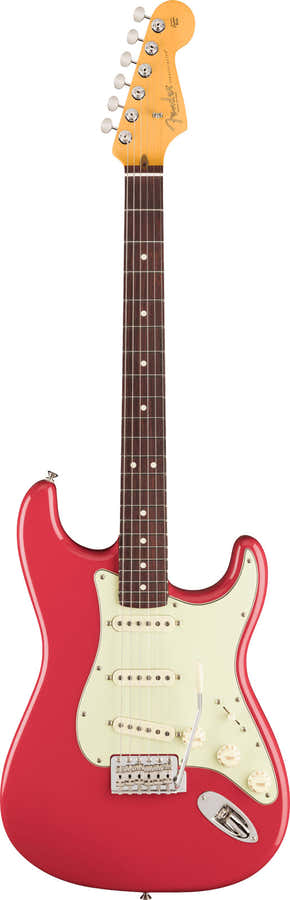American Professional Classic Stratocaster RW Vervaagd Dakota Red