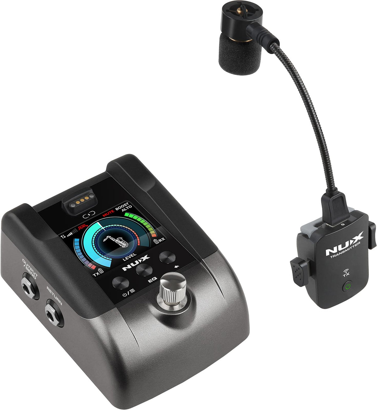 Nux B6-PRO SYSTEEM DRAADLOZE SAXOFOON 2,4 GHZ