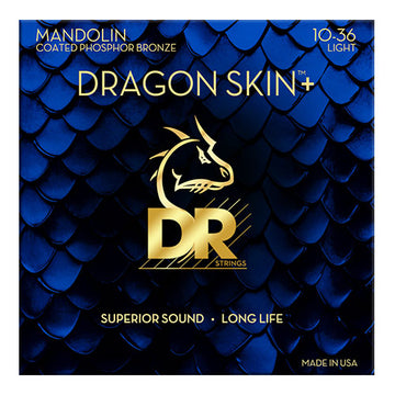 10-36 Dragon Skin+ gecoate mandolinesnaren Light