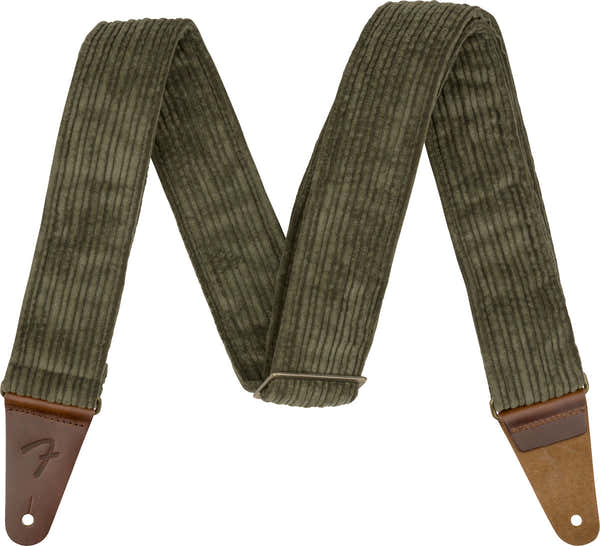 Riem van Ribfluweel Antieke Olijf 2"