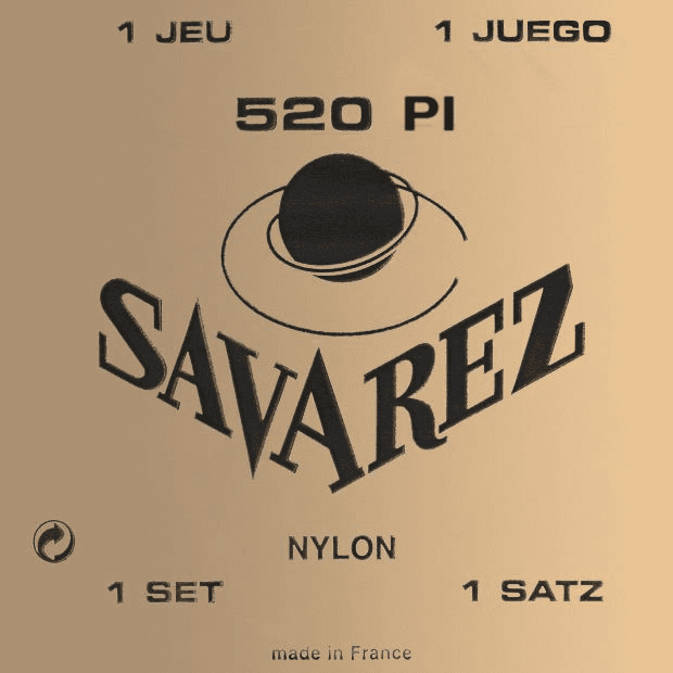 Savarez CLASSIC STRINGS NEW CRISTAL CLASSIC RED SET RED NORMAL PULL