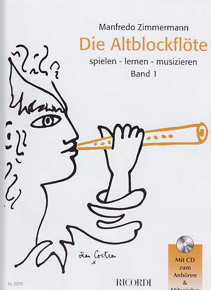 Ricordi Die Altblockflote Vol 1 - Zimmermann