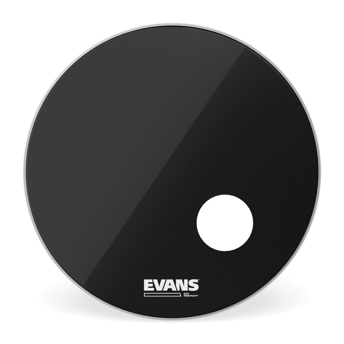 Evans BD22RB - EQ3 RESONANT BLACK 22