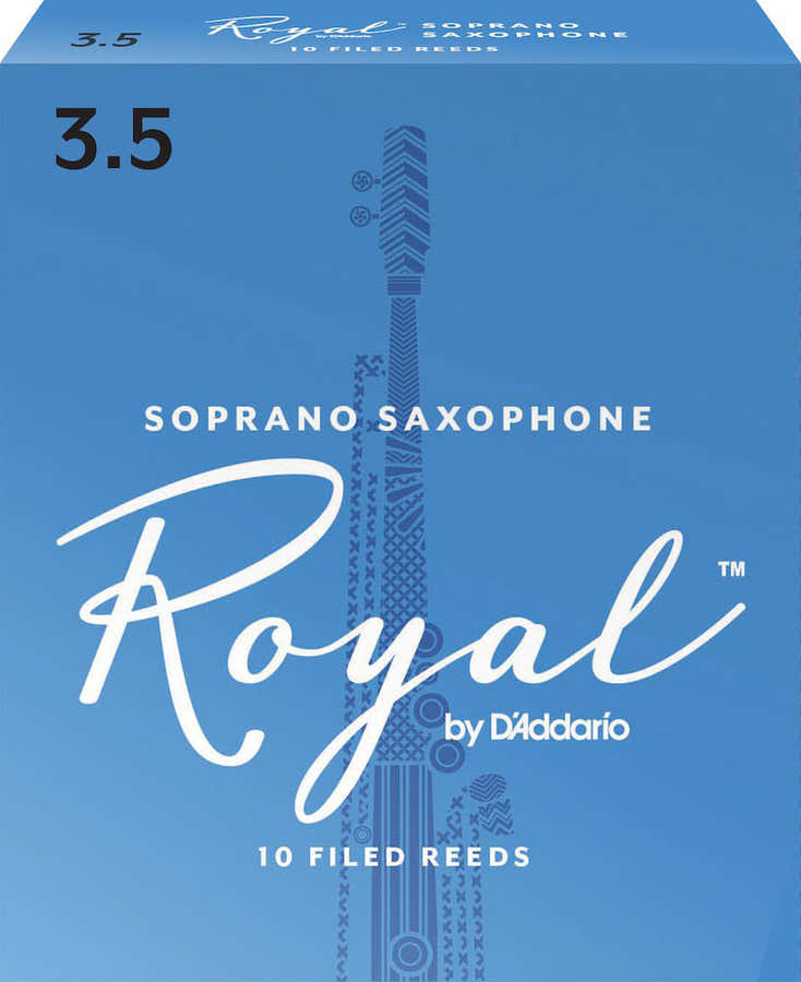 RICO ROYAL SOPRANO SAXOPHONE REEDS 3.5