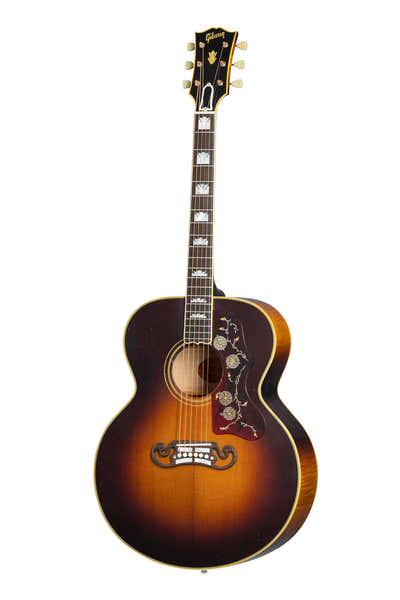 Gibson Custom SJ-200 1957 Licht verouderd Vintage Sunburst CSHR