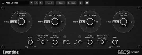 EQ65 Filterset