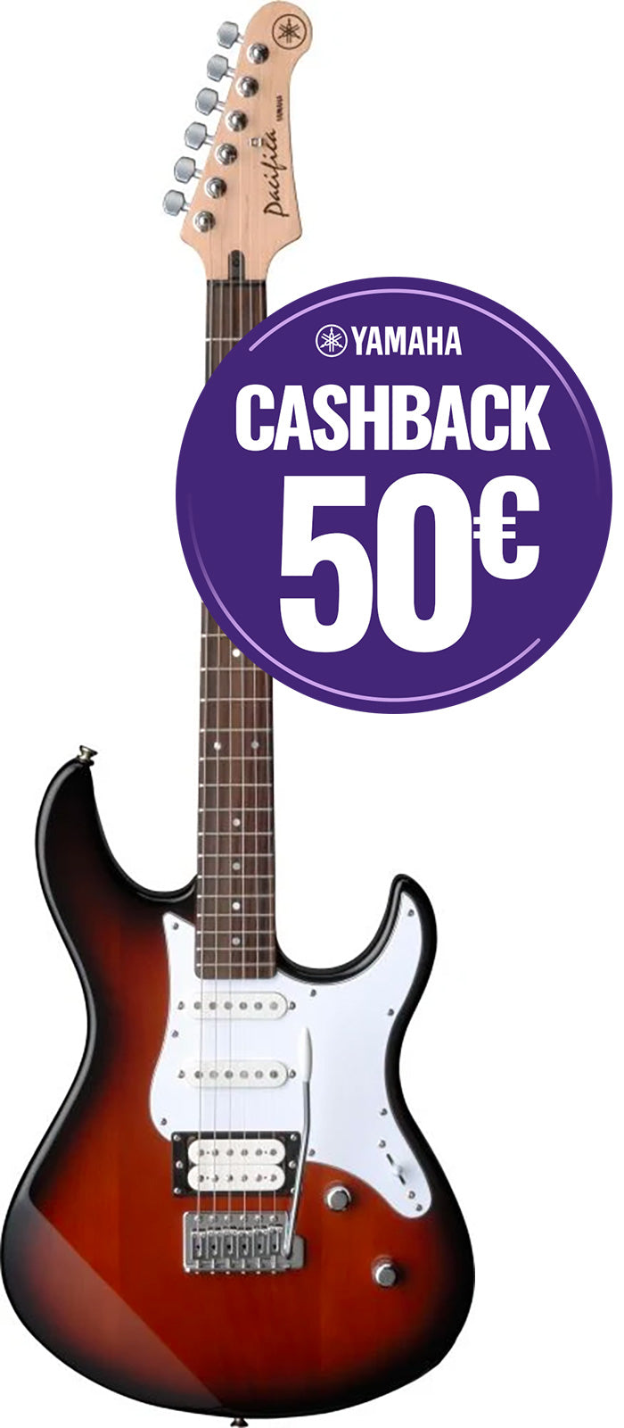 Yamaha Pacifica Pa112V Old Violin Sunburst