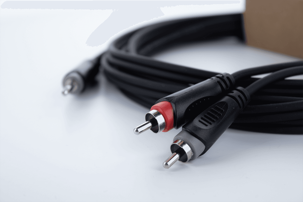 Y-kabel Stereo-mini-jack / 2 RCA 1,5 M