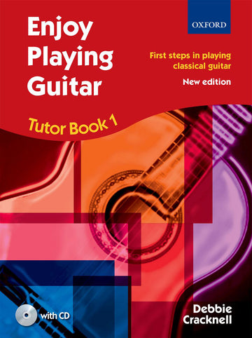 Cracknell Debbie - Enjoy Playing The Guitar Book 1 New Edition + CD - Guitare