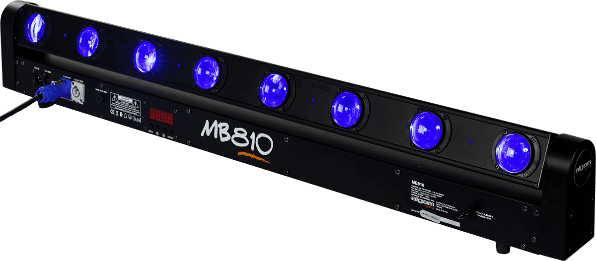 MB 810 - 8 RGBW GEMOTORISEERDE LED-BAR
