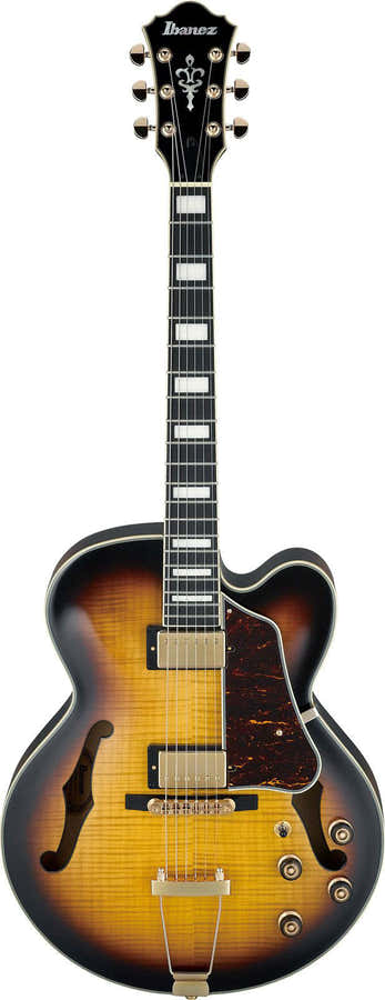 AF95FM-AYS Antiek geel Sunburst Af Artcore Expressionist