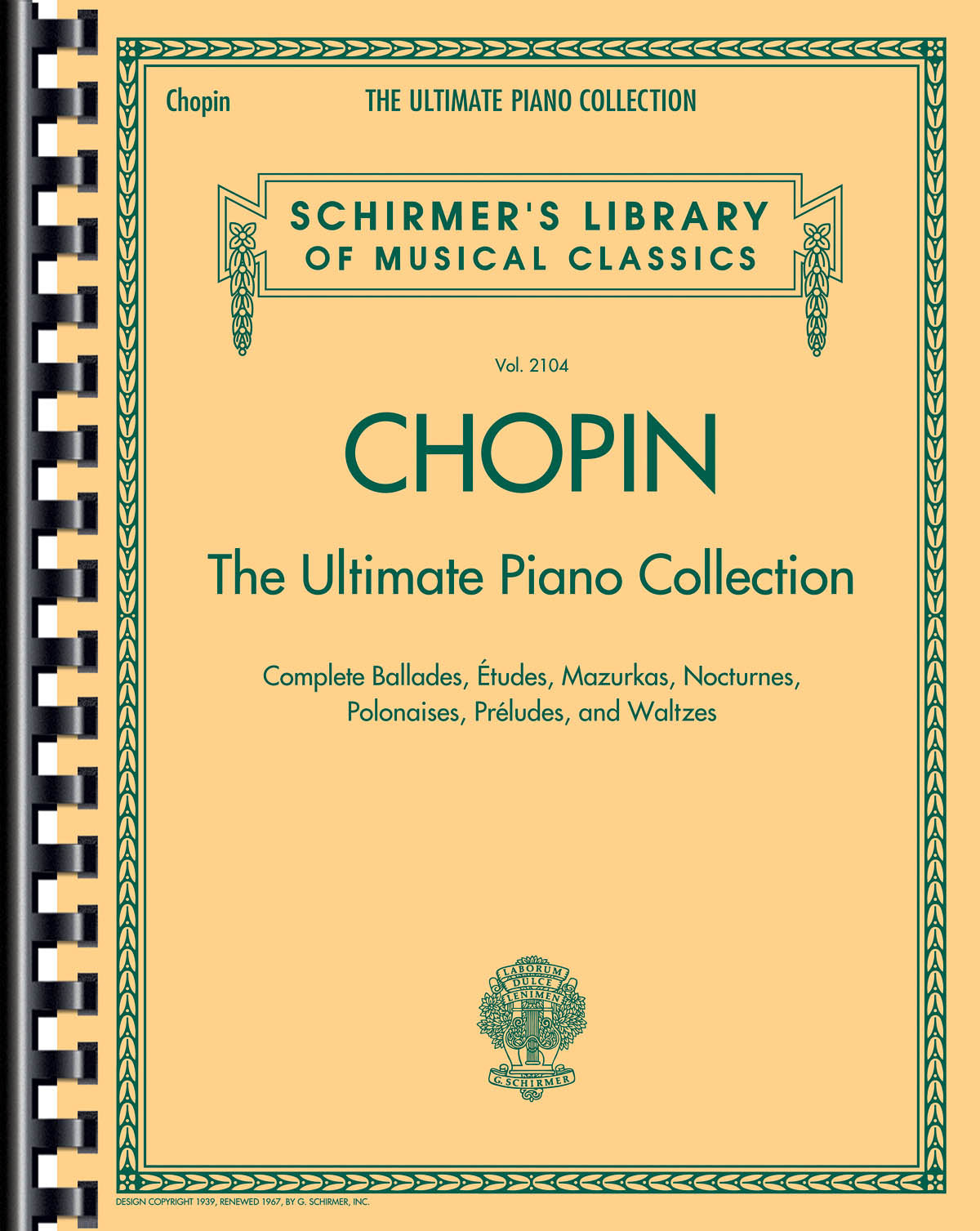 Hal Leonard Chopin F. - The Ultimate Piano Collection