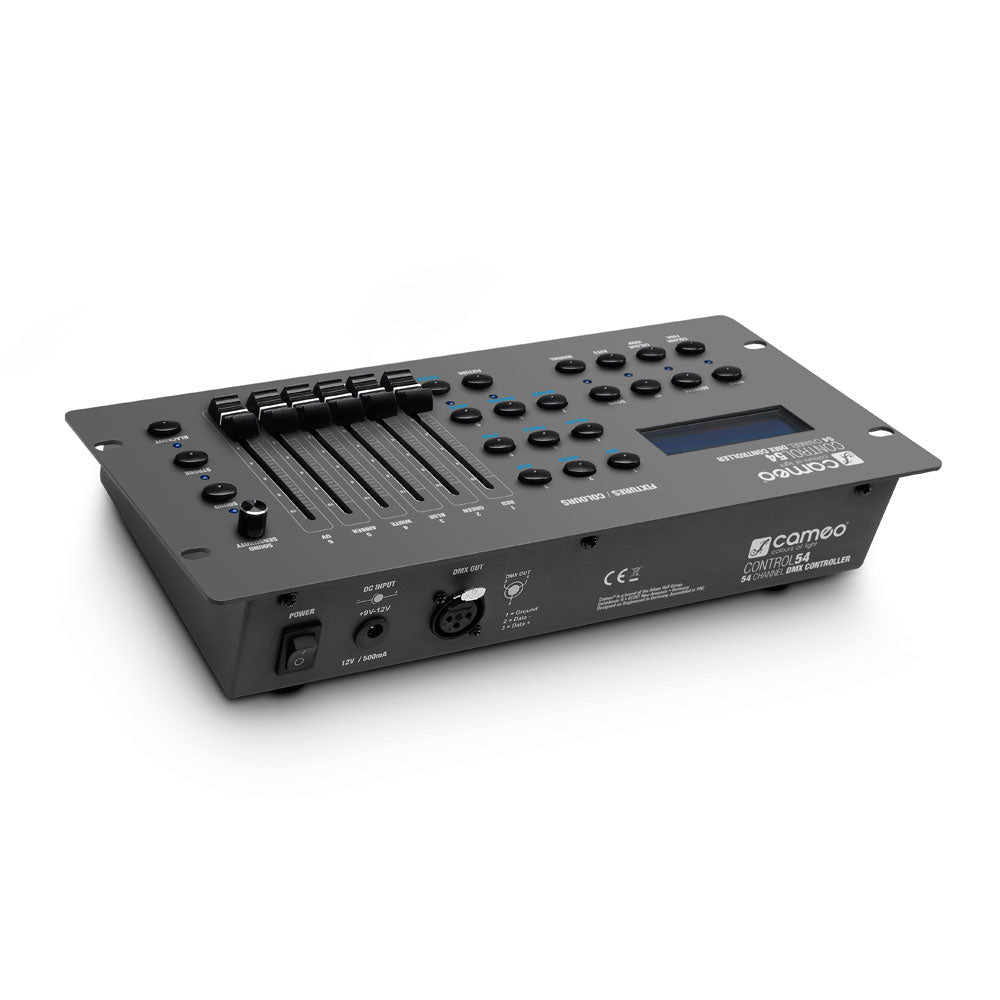 BESTURING 54 - 54-KANAALS DMX-CONTROLLER