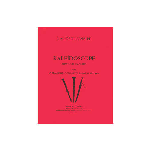 Combre Depelsenaire - Kaléidoscope - 2 Clarinettes Hautbois Et Basson