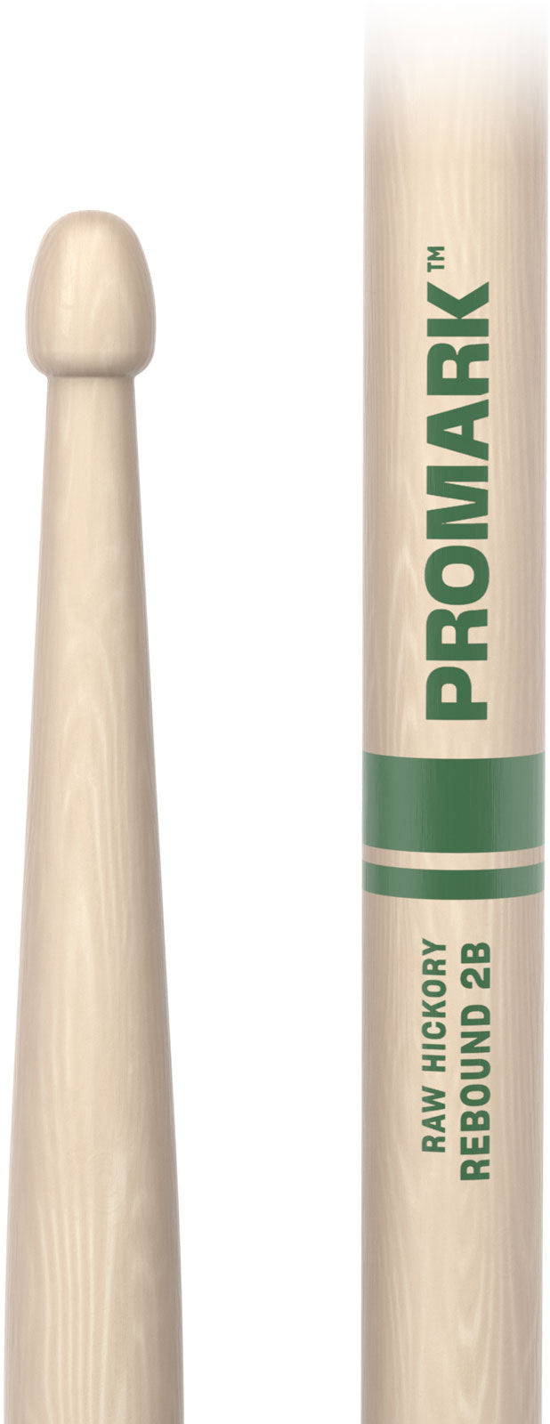 RBHR625AW - hickory met eikelhouten tip Rebound 2B Ruw