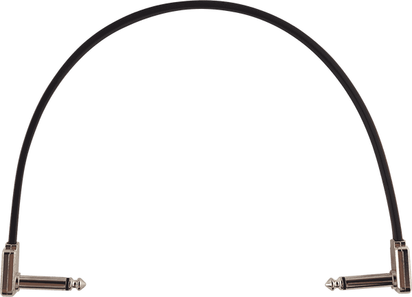 Instrumentkabel Patch - Haaks Dun & Plat - 30 CM