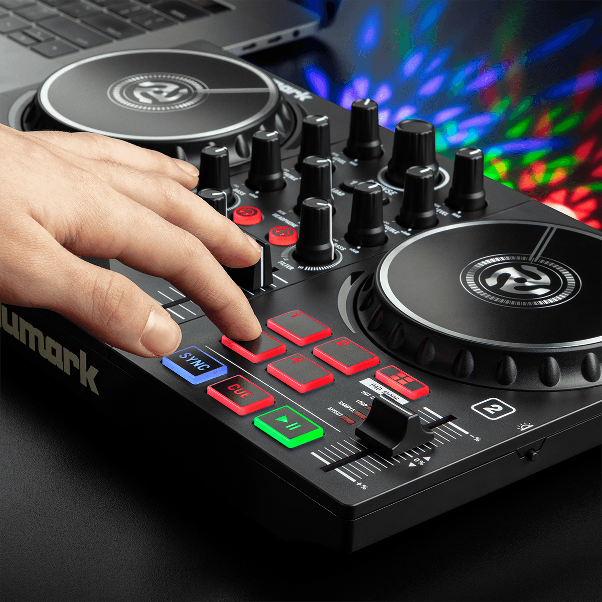 PARTY MIX 2 - 2-KANAALS DJ-CONTROLLER