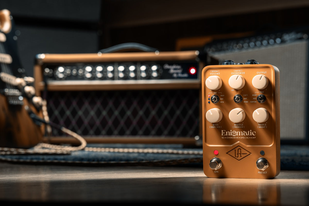 UAFX Enigmatic 82 Overdrive Special Versterker