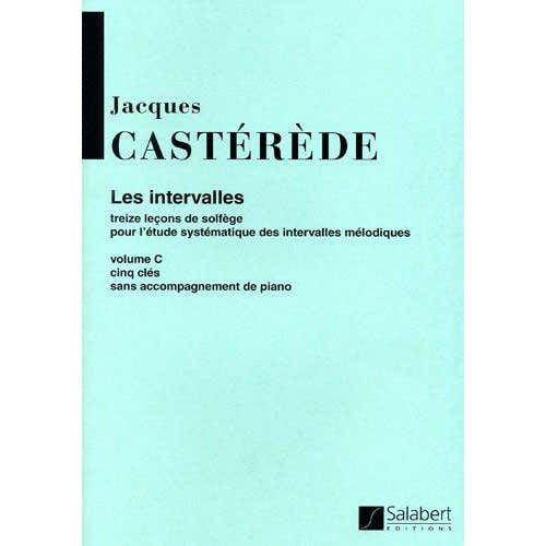 JACQUES CASTEREDE - Intervallen Vol. 4 7 Toonsoorten zonder piano