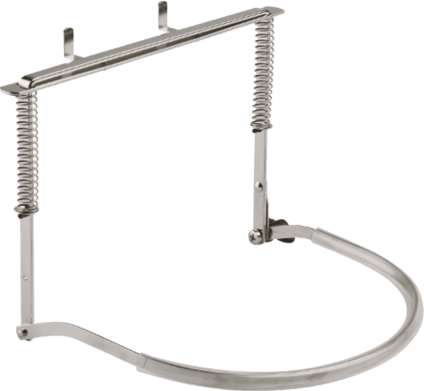 16410-000-01 NICKEL HARMONICA HOLDER