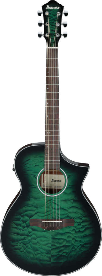 AEWC16QATEH Transparante smaragdgroene burst