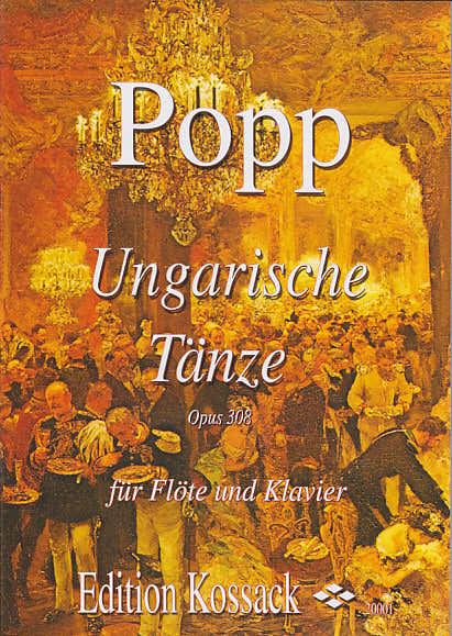 Popp W. - Ungarische Tanze Op. 308 - Flûte et Piano
