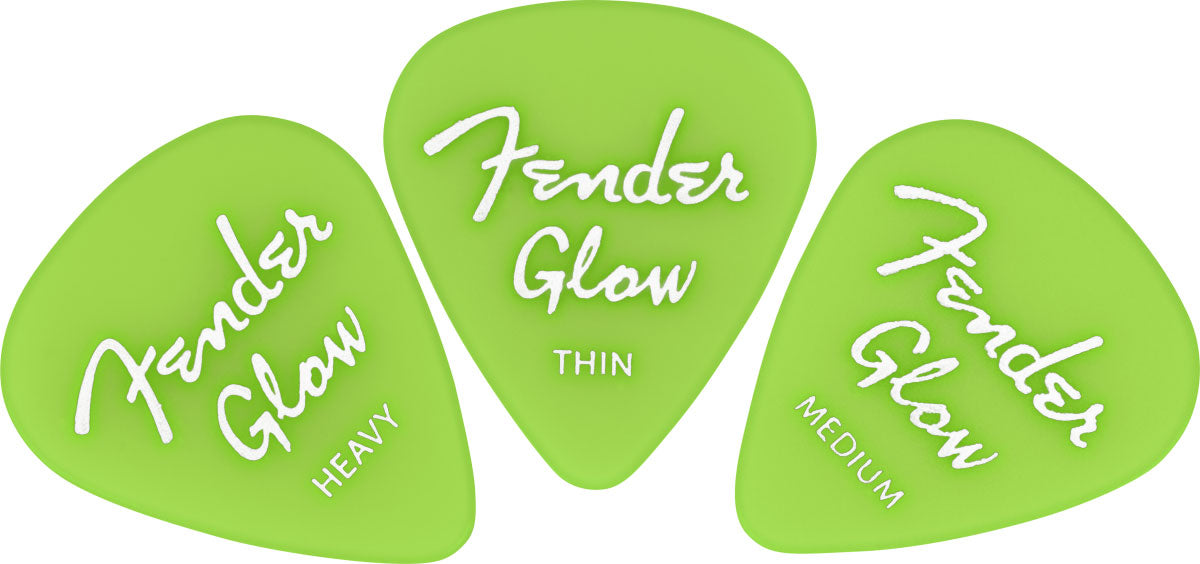 In het donker oplichtende 351 plectrums 12-pack