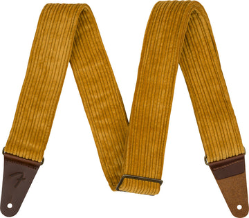 Riem van Ribfluweel Blaze Goud 2"